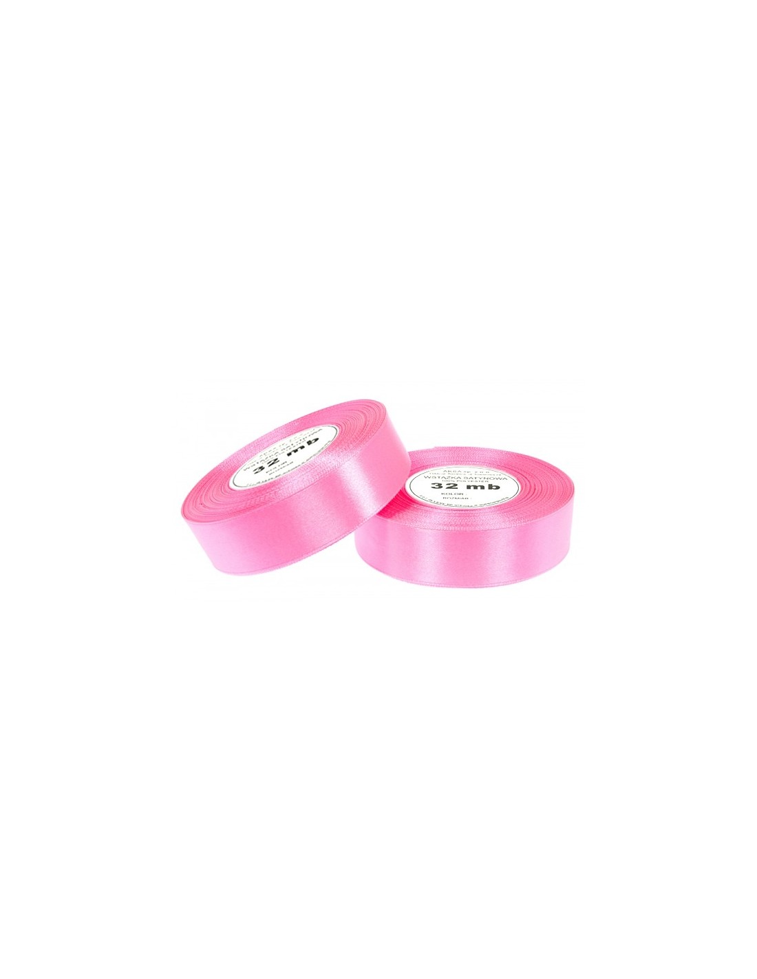 Nastro satin rosa (6mm) 32m Nastro satin rosa (6mm) 32m