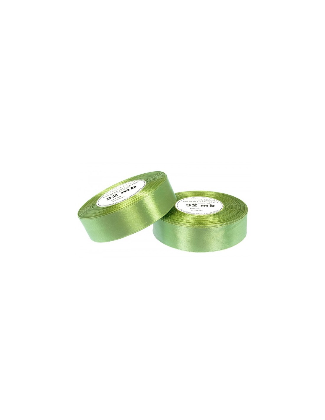 Nastro satin cachi chiaro (12mm) 32m Nastro satin cachi chiaro (12mm) 32m