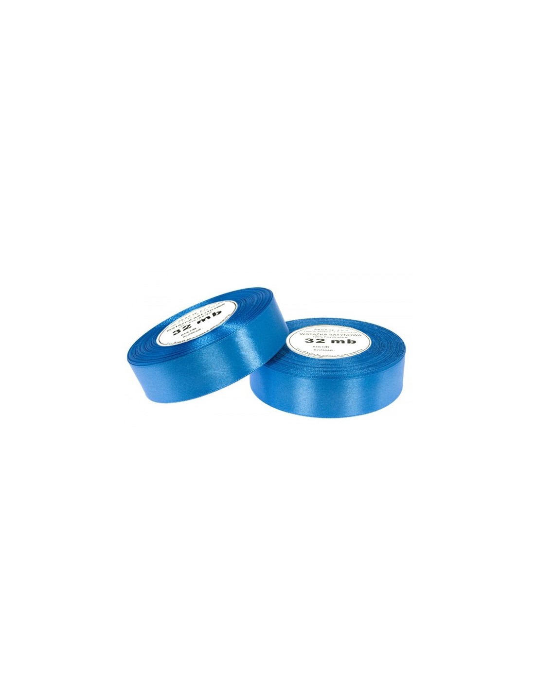 Nastro satin turchese chiaro (12mm) 32m Nastro satin turchese chiaro (12mm) 32m