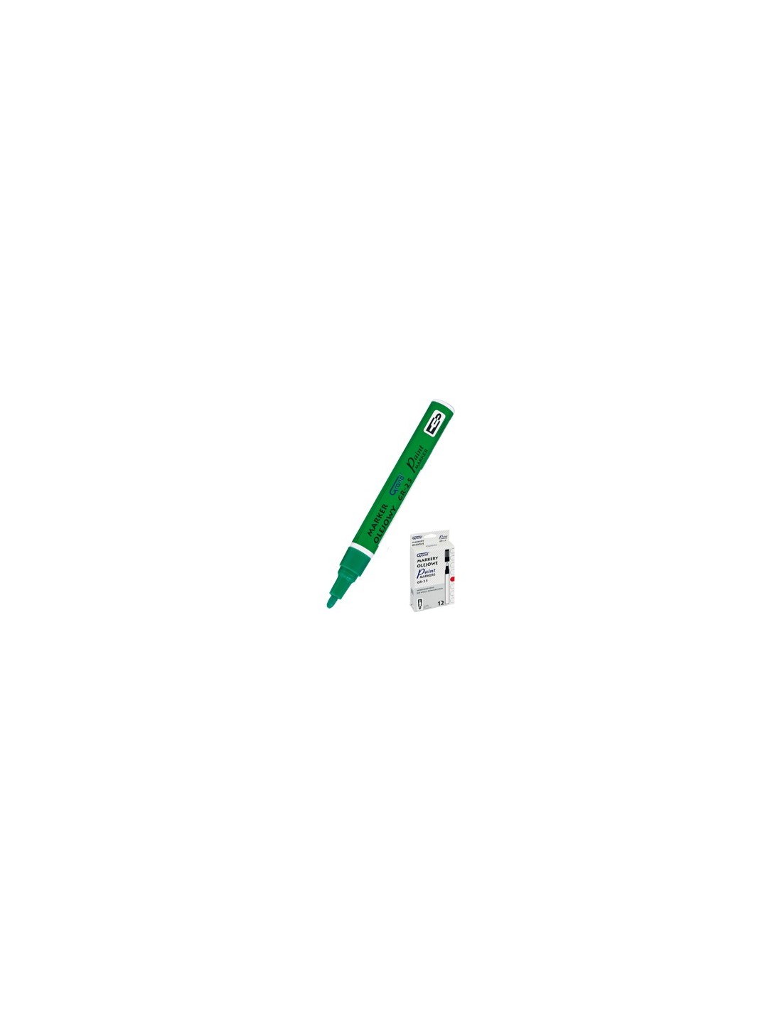 Marker olejowy GRAND GR-25 zielony Marker olejowy GRAND GR-25 zielony
