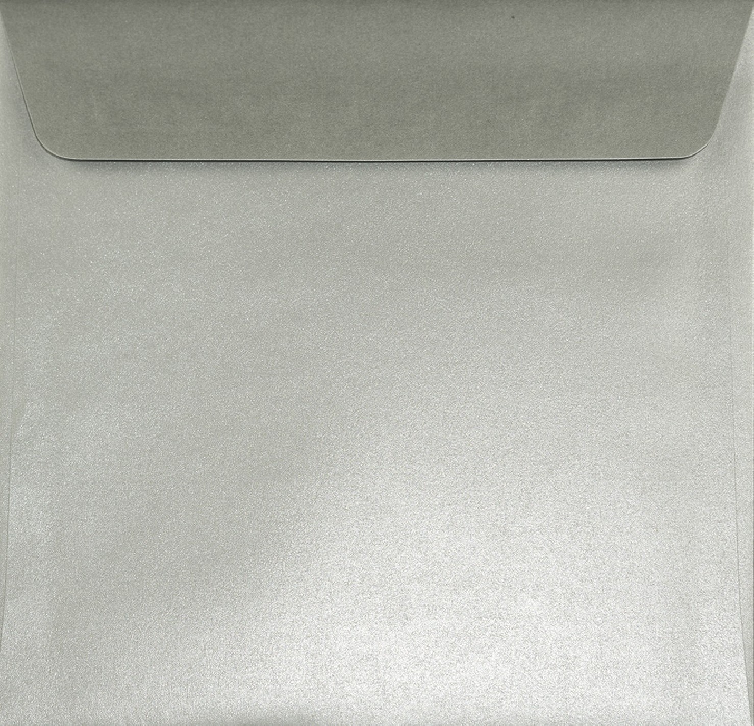 Koperta ozdobna kwadratowa K4 17x17cm HK Sirio Pearl Platinum srebrna 125g