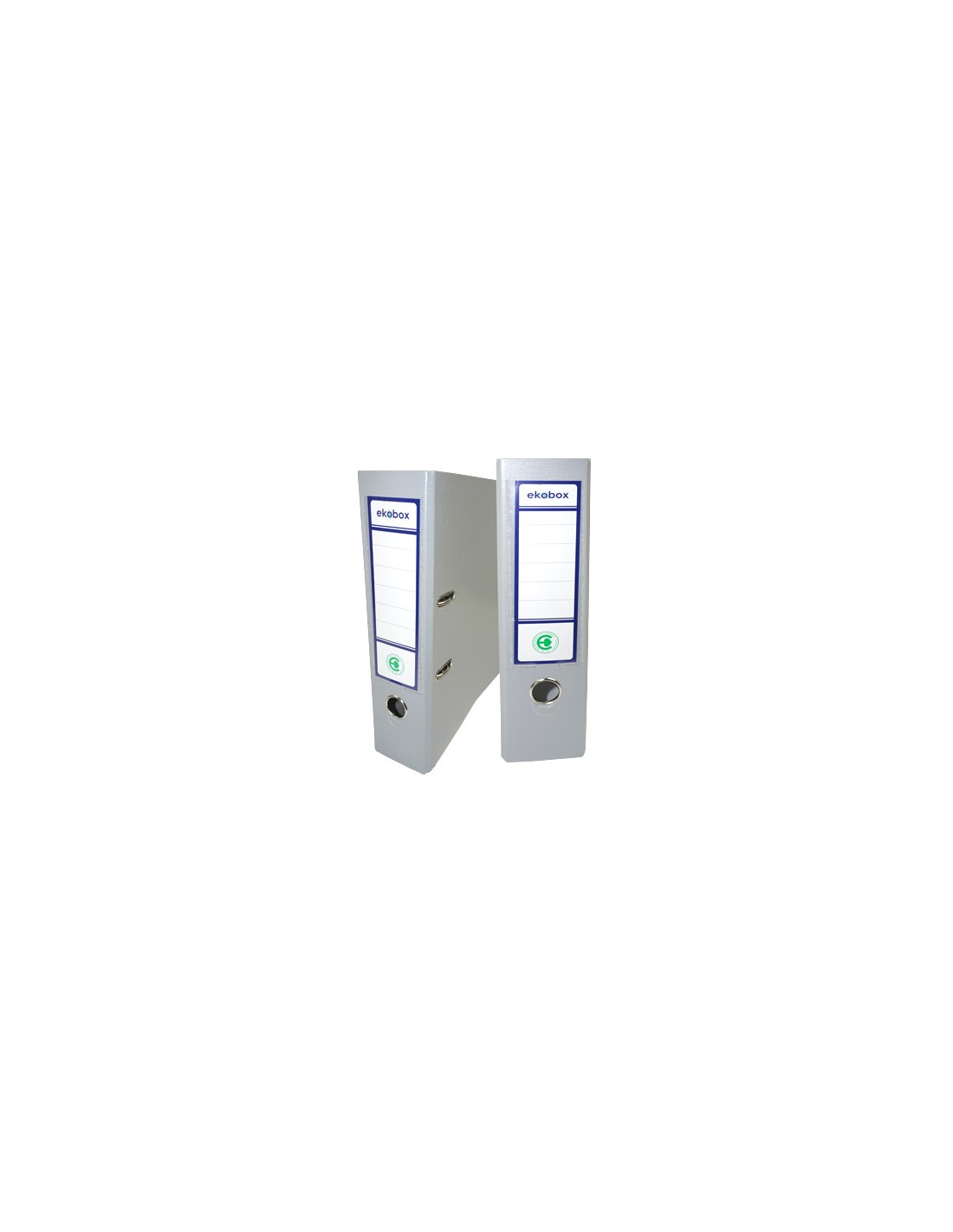 Raccoglitore PP Ekobox 80 mm grigio - 20 pezzi Raccoglitore PP Ekobox 80 mm grigio - 20 pezzi