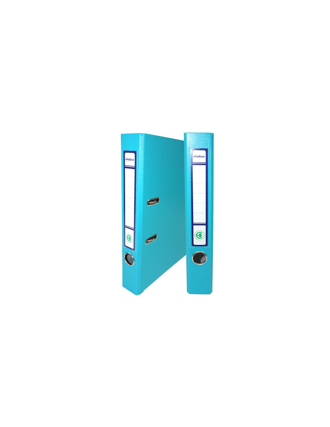 Raccoglitore PP Ekobox 50 mm turchese - 25 pezzi Raccoglitore PP Ekobox 50 mm turchese - 25 pezzi