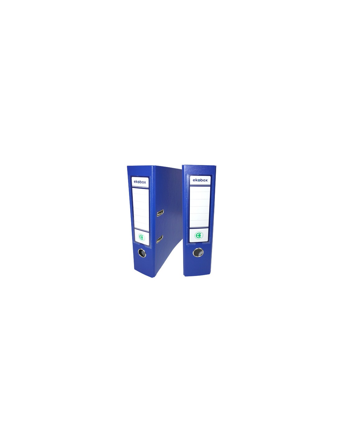 Raccoglitore PP Ekobox 80 mm azzurro - 20 pezzi Raccoglitore PP Ekobox 80 mm azzurro - 20 pezzi