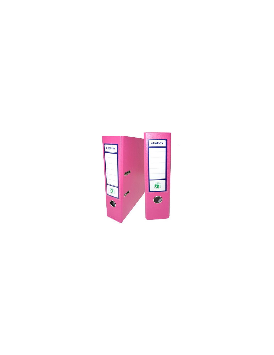 Raccoglitore PP Ekobox 80 mm rosa - 20 pezzi Raccoglitore PP Ekobox 80 mm rosa - 20 pezzi