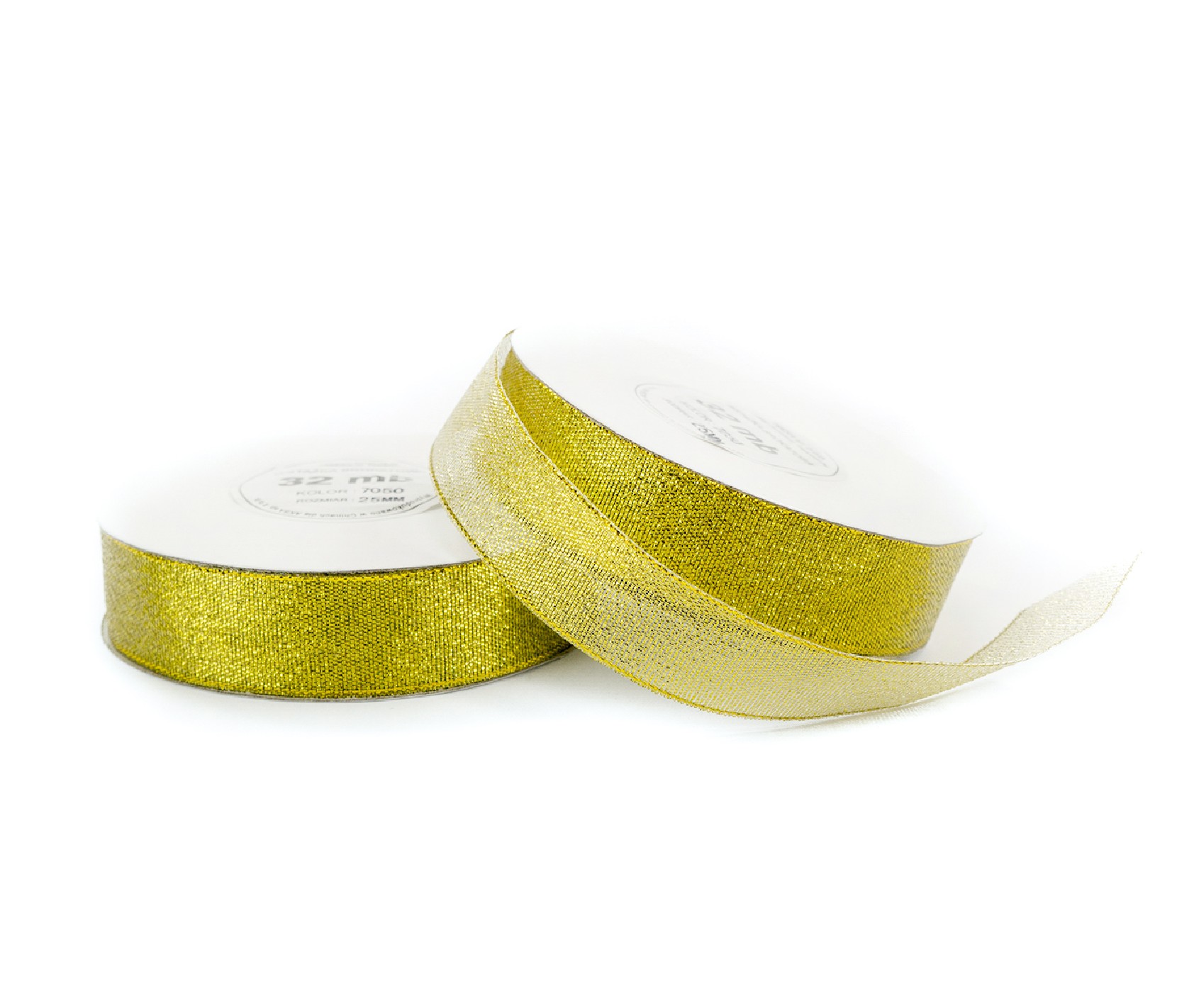 Nastro glitterato oro (25mm) 32m Nastro glitterato oro (25mm) 32m