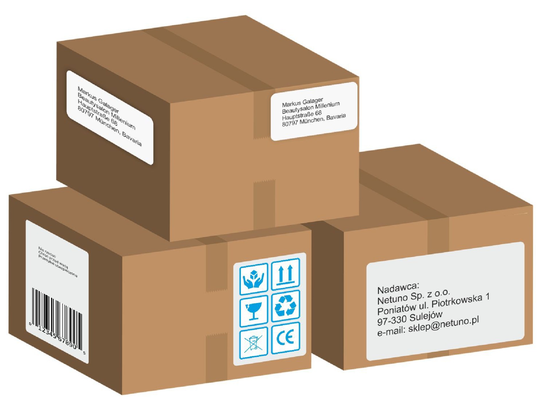 Etykiety samoprzylepne EME24 70x37 (24) 100A4 Etykiety samoprzylepne EME24 70x37 (24) 100A4
