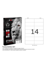 Etichette autoadesive EME7 105x42,4 (14) - 1000 fogli A4