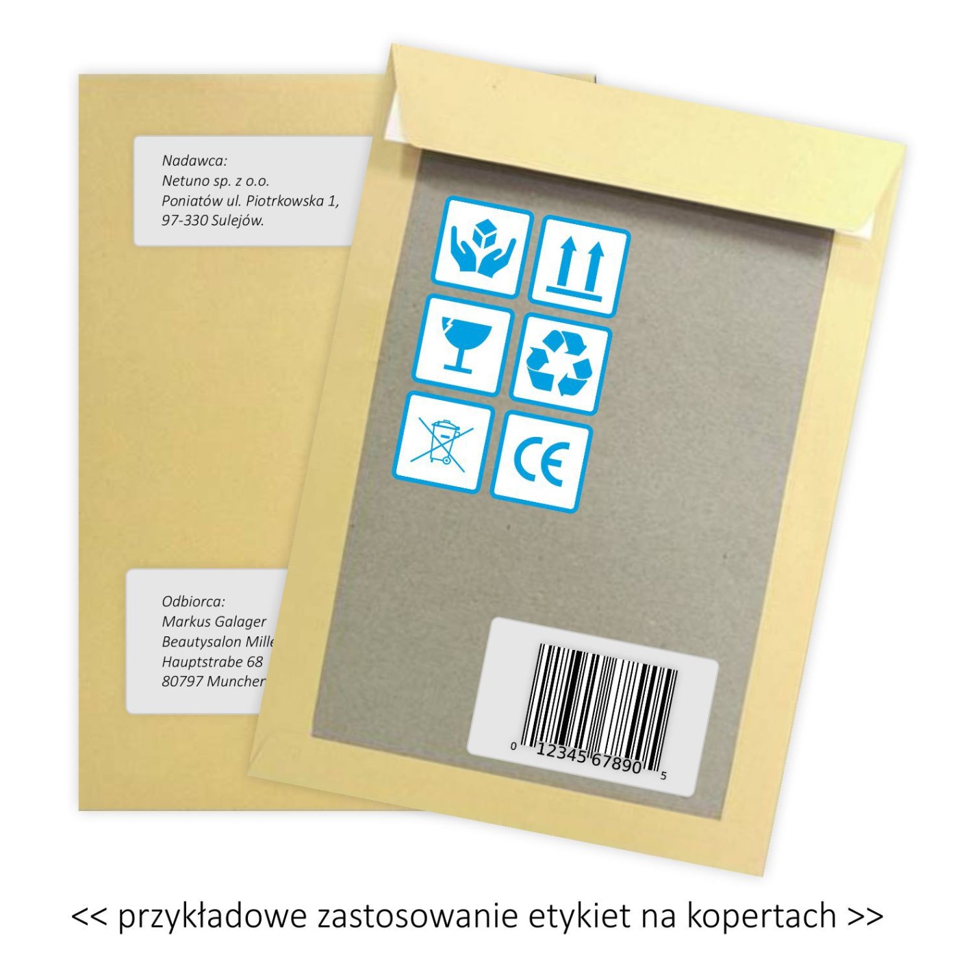 Etykiety samoprzylepne EME9 100x30 (18) 100A4 Etykiety samoprzylepne EME9 100x30 (18) 100A4