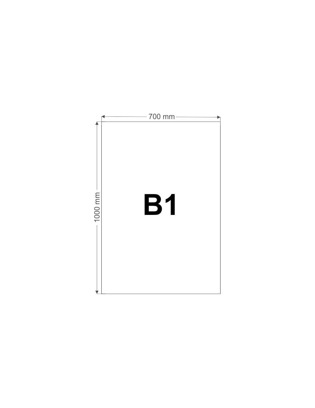 Carta offset bianco 80g (70x100cm) - 500 fogli Carta offset bianco 80g (70x100cm) - 500 fogli