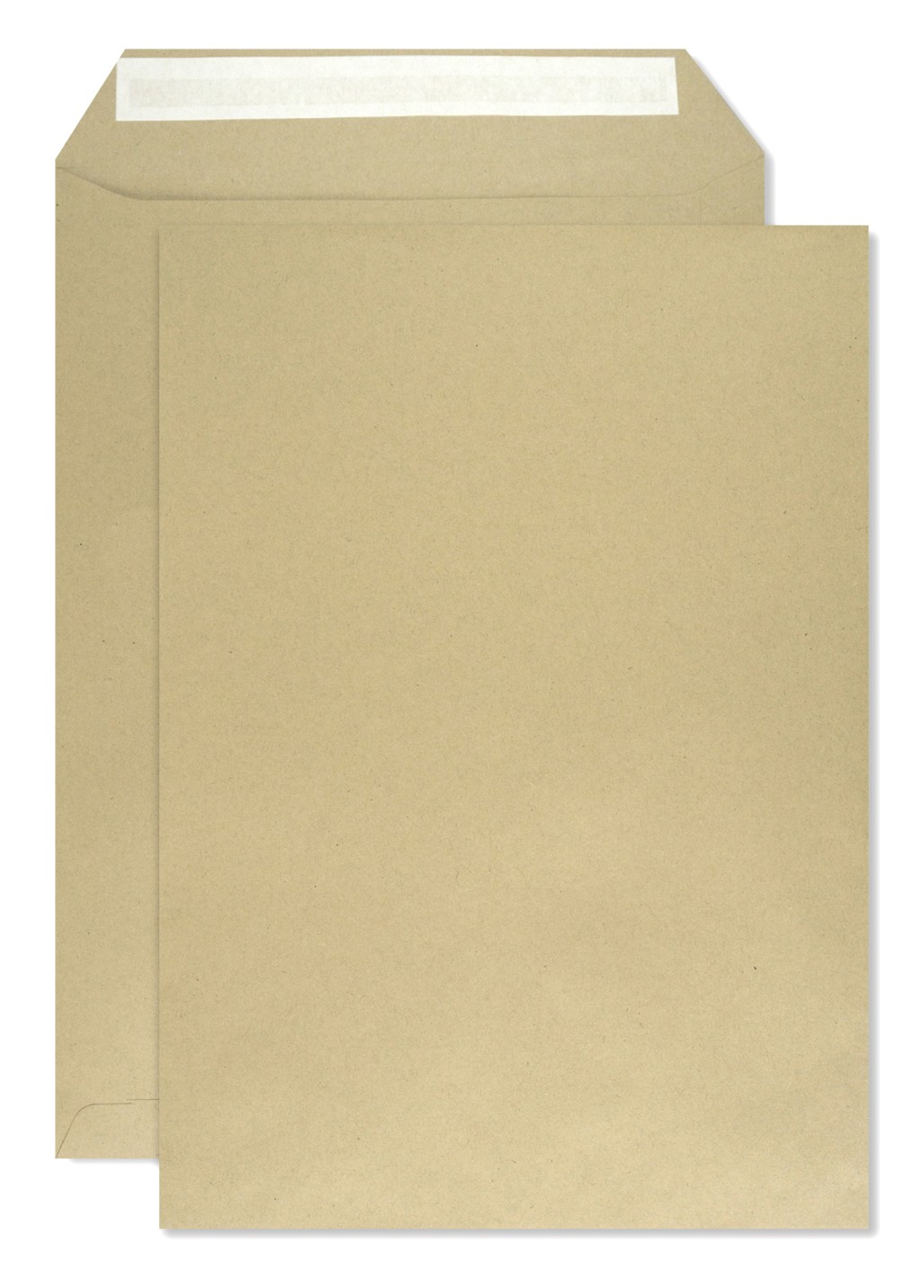Busta a sacco marrone C4 (22,9x32,4cm) con strip adesivo - 250 pezzi Busta a sacco marrone C4 (22,9x32,4cm) con strip adesivo - 250 pezzi