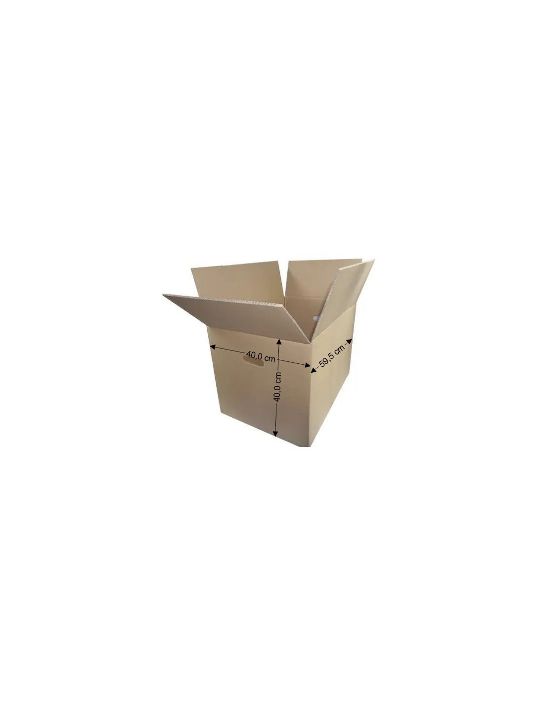 Karton klapowy 60x40x40cm + uchwyty na ręce Karton klapowy 60x40x40cm + uchwyty na ręce