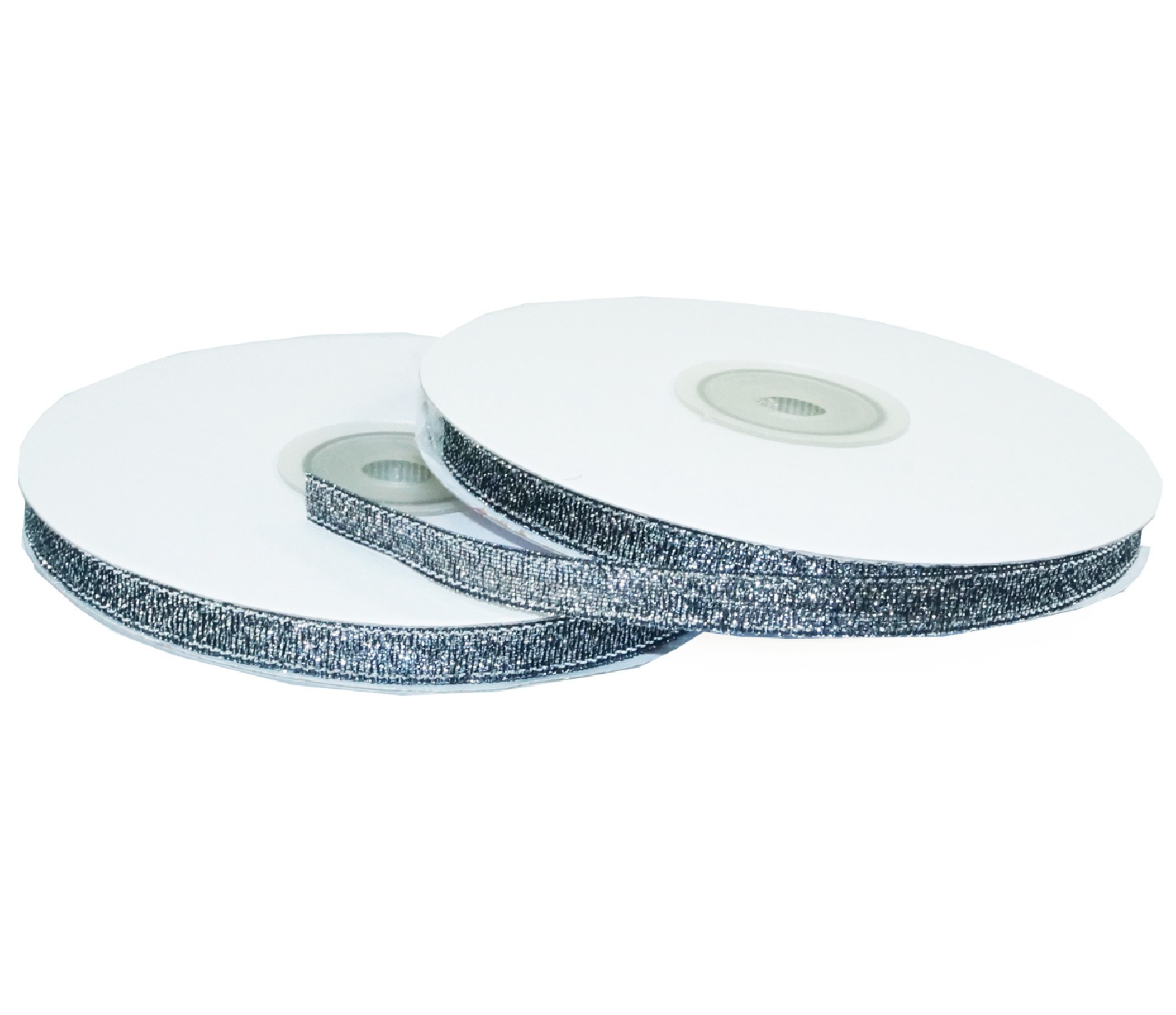 6mm WB7003 Wstążka brokatowa czarna 32mb 6mm WB7003 Wstążka brokatowa czarna 32mb
