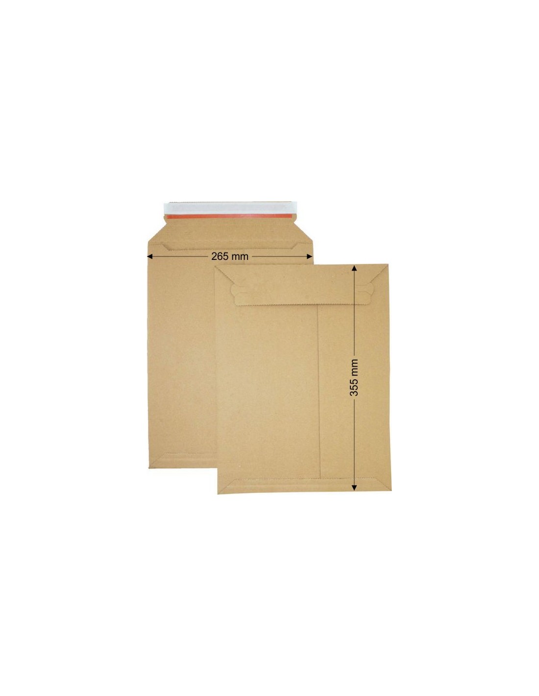 Koperta - pudełko kart. B4+ 265x355 354g 50szt. Koperta - pudełko kart. B4+ 265x355 354g 50szt.