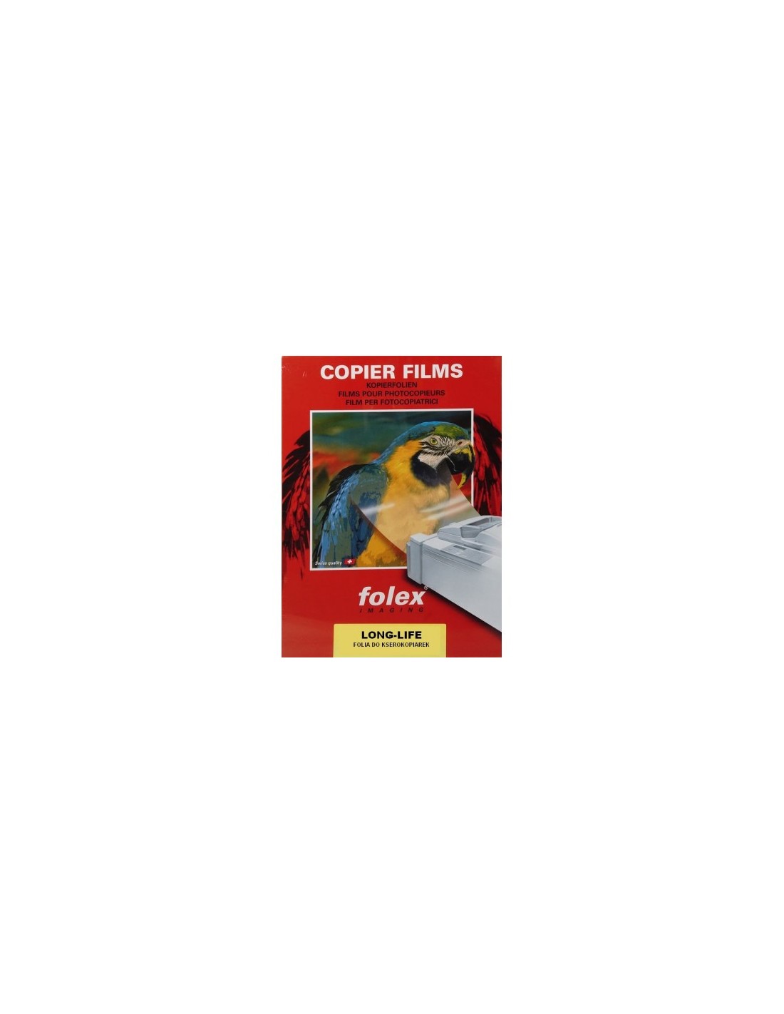 Pellicola per stampanti laser bianco FOLEX LONGLIFE PRO MATT WO 490g - conf. 50 fogli A4 Pellicola per stampanti laser bianco FOLEX LONGLIFE PRO MATT WO 490g - conf. 50 fogli A4