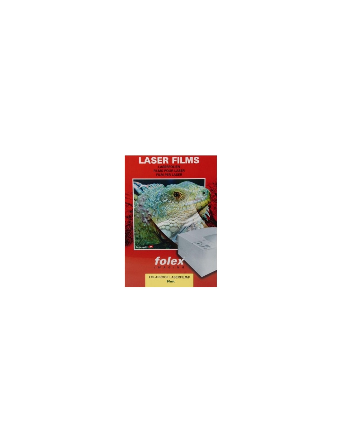 FOLEX FOLAPROOF LASER FILM F Folia przezroczysta dwustronnie matowa do drukarek laserowych pak 100A4 FOLEX FOLAPROOF LASER FILM F Folia przezroczysta dwustronnie matowa do drukarek laserowych pak 100A4