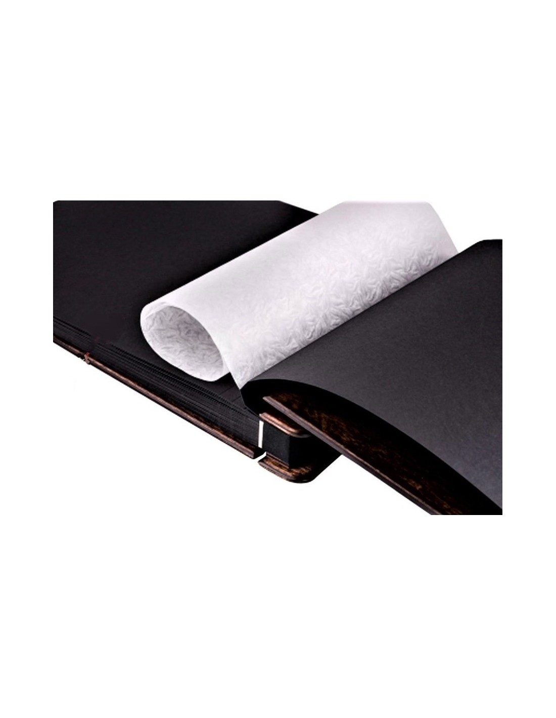 Carta strutturata trasparente bianco foglie 35g Kristall Prago White (70x100cm) Carta strutturata trasparente bianco foglie 35g Kristall Prago White (70x100cm)