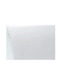 Carta strutturata trasparente tela bianco 35g Kristall Prago White (70x100cm)