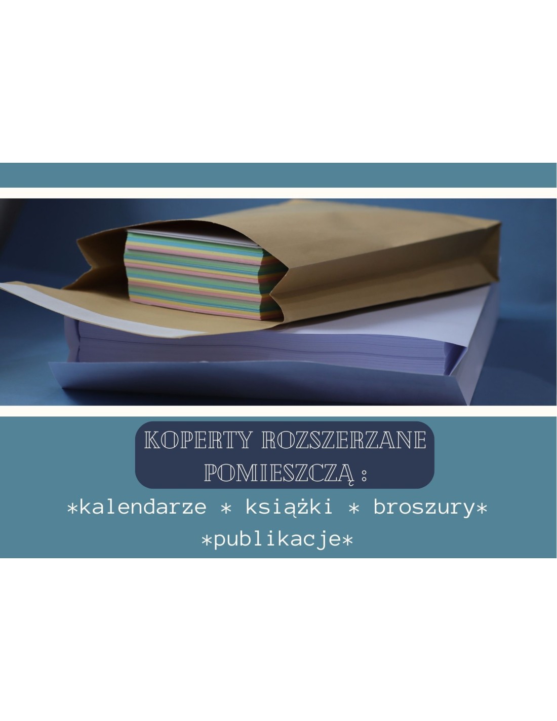 Koperta rozszerzana E4 HK biała 20szt.
