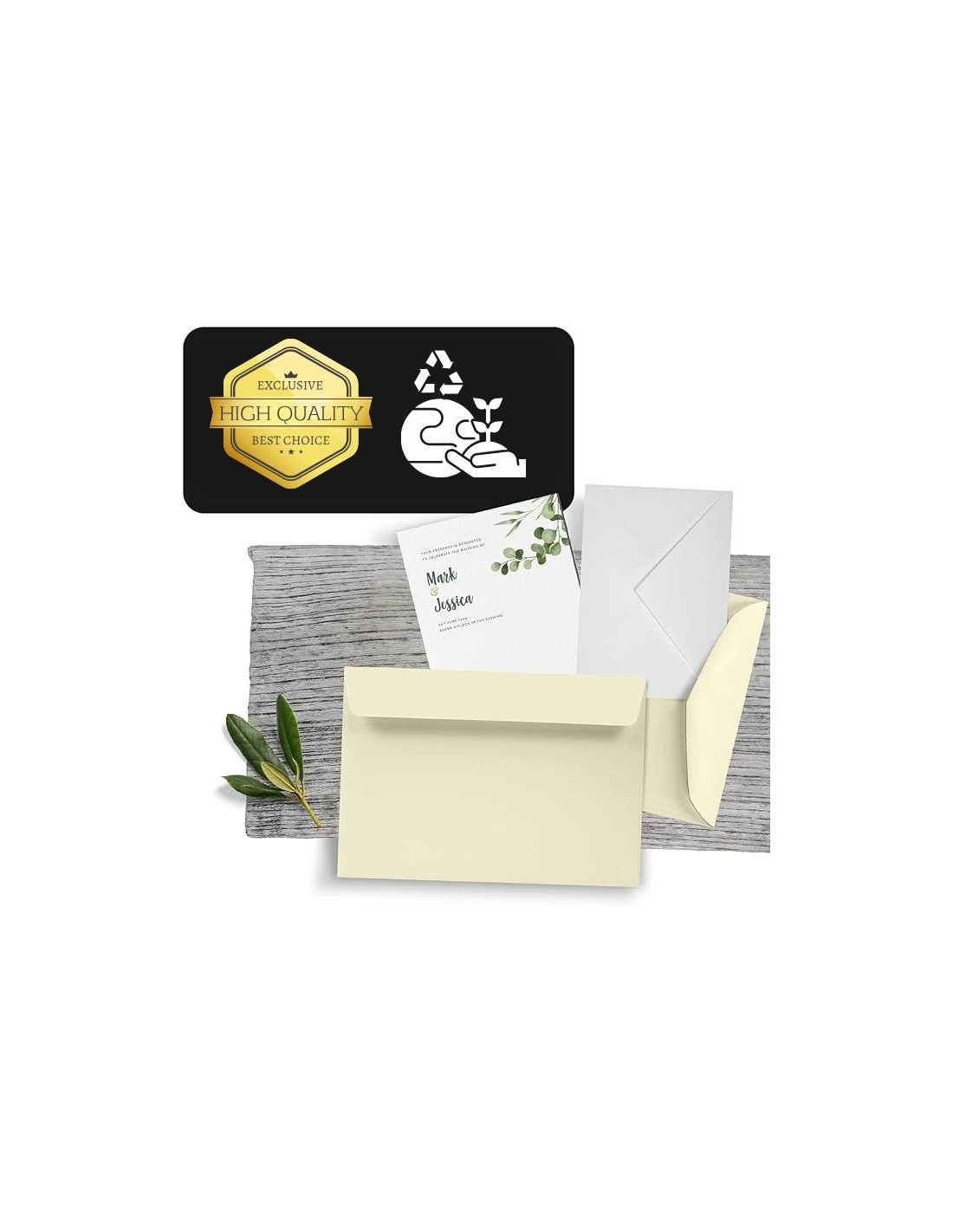Busta da lettera avorio C5 (16,2x22,9cm) con strip adesivo Lessebo Ivory 120g Busta da lettera avorio C5 (16,2x22,9cm) con strip adesivo Lessebo Ivory 120g