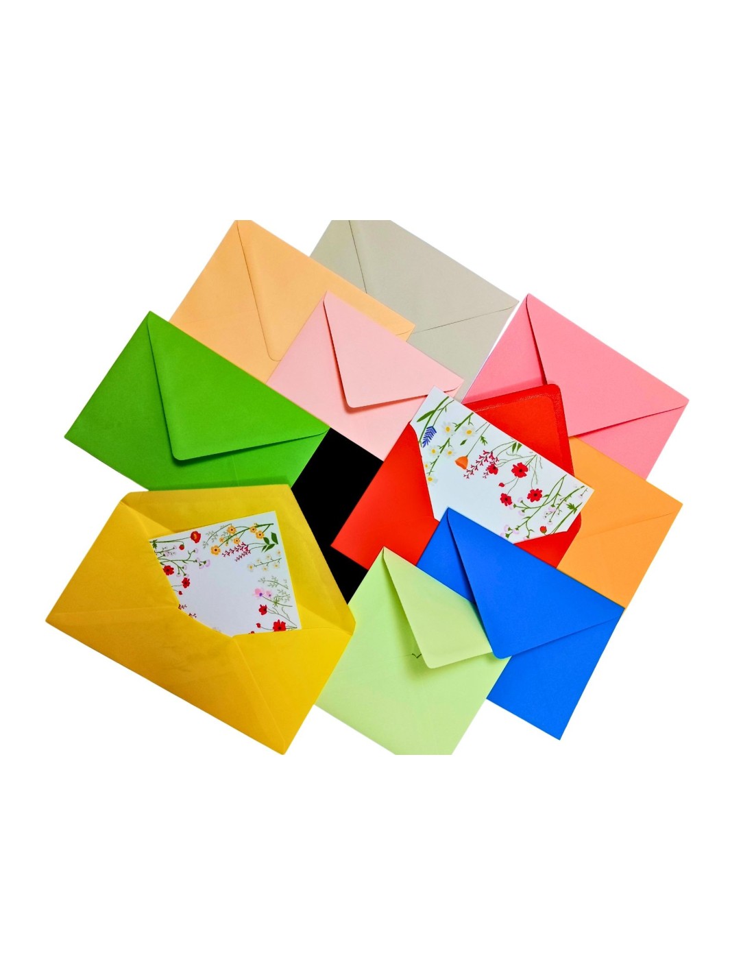 Busta da lettera colorata azzurro B6 (12,5x17,5cm) gommata Rainbow 80g Busta da lettera colorata azzurro B6 (12,5x17,5cm) gommata Rainbow 80g