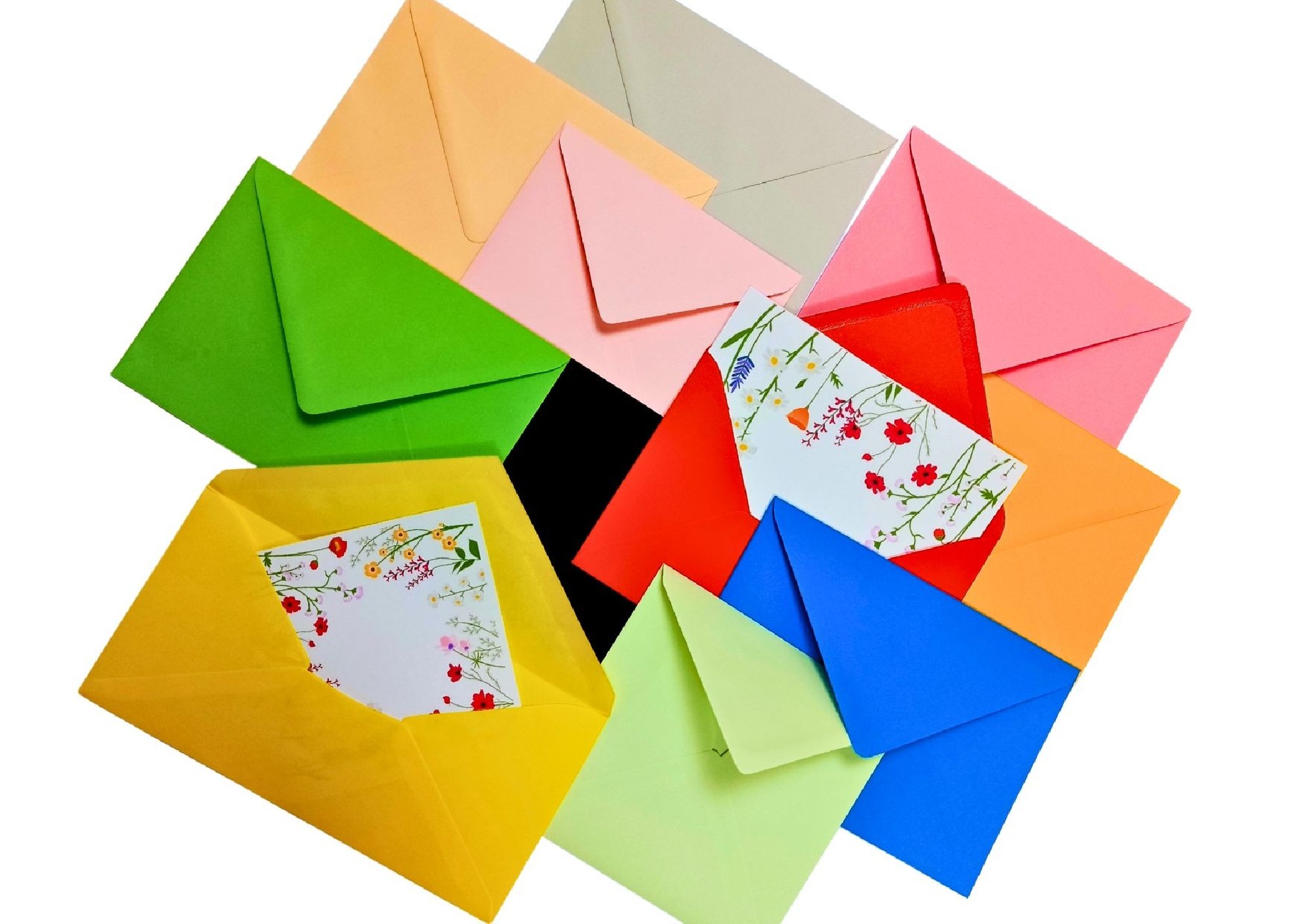 Busta da lettera colorata rosa C6 (11,4x16,2cm) gommata Rainbow 80g Busta da lettera colorata rosa C6 (11,4x16,2cm) gommata Rainbow 80g