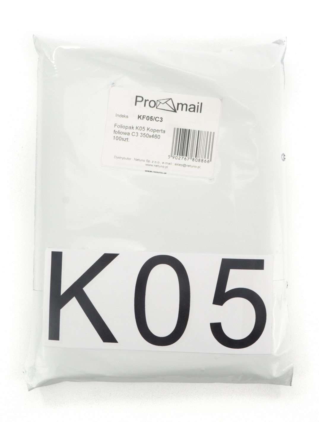 Foliopak K05 Koperta foliowa C3 350x460 25szt. Foliopak K05 Koperta foliowa C3 350x460 25szt.