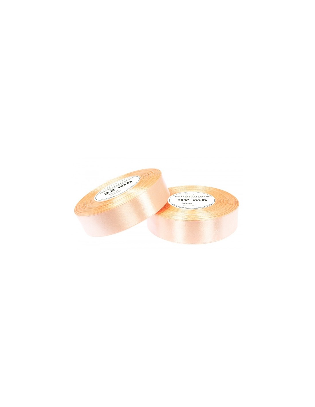 Nastro satin mandorla (12mm) 32m Nastro satin mandorla (12mm) 32m