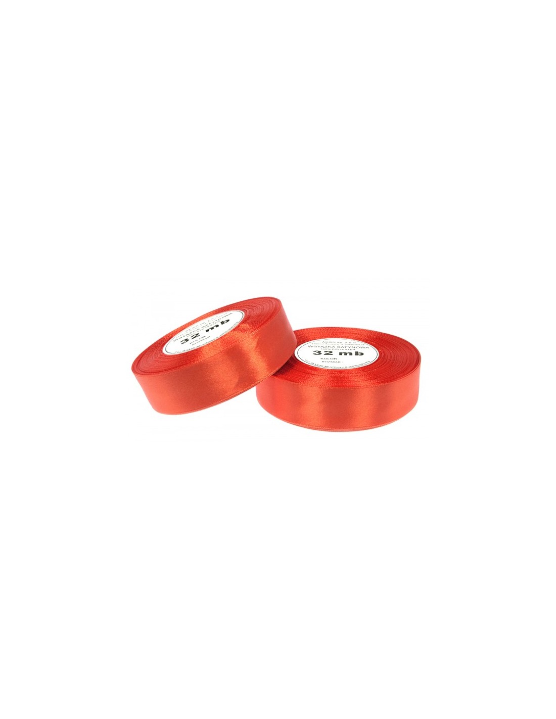 Nastro satin mattone (12mm) 32m Nastro satin mattone (12mm) 32m